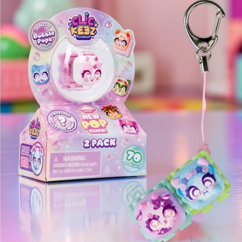Clickeez Bubble Pops 2 Pack RANDOM